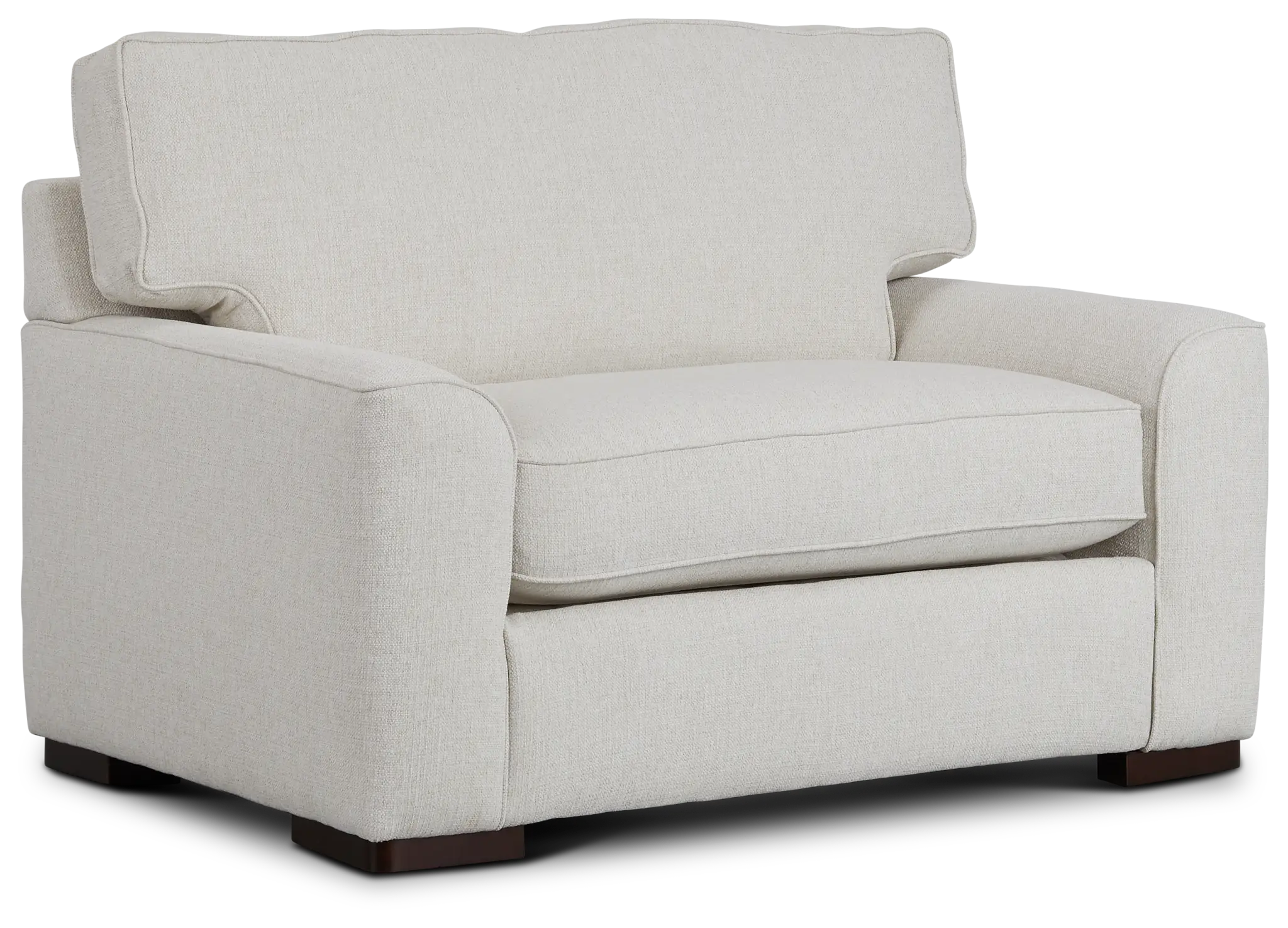 Austin White Fabric Innerspring Sleeper Austin White Fabric Innerspring Sleeper
