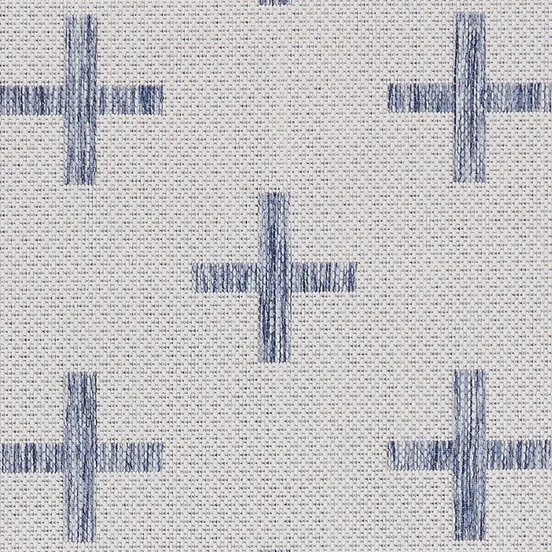 Carlee Blue 5x7 Area Rug