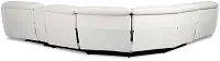 Jett White Micro Medium Triple Power 2-arm Sectional