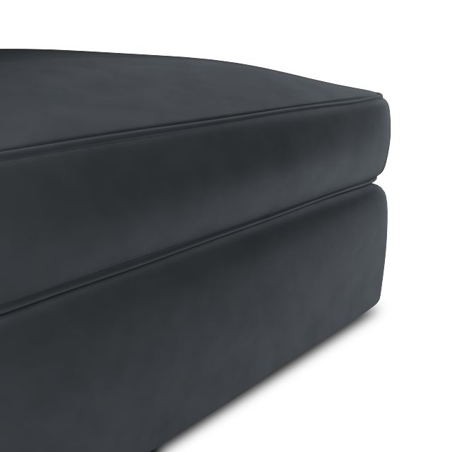 Siesta Joya Gray Fabric Ottoman