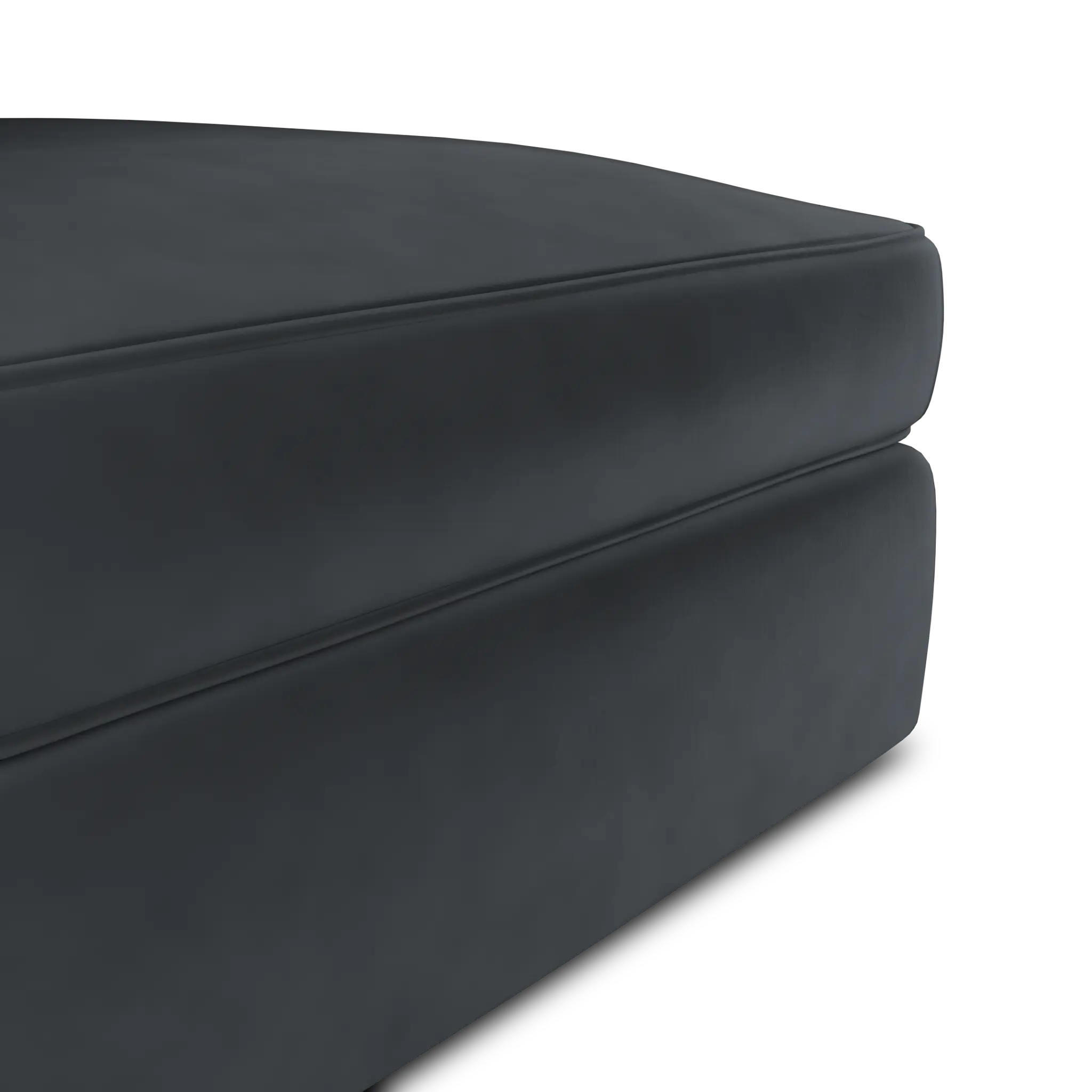 Siesta Joya Gray Fabric Ottoman Siesta Joya Gray Fabric Ottoman
