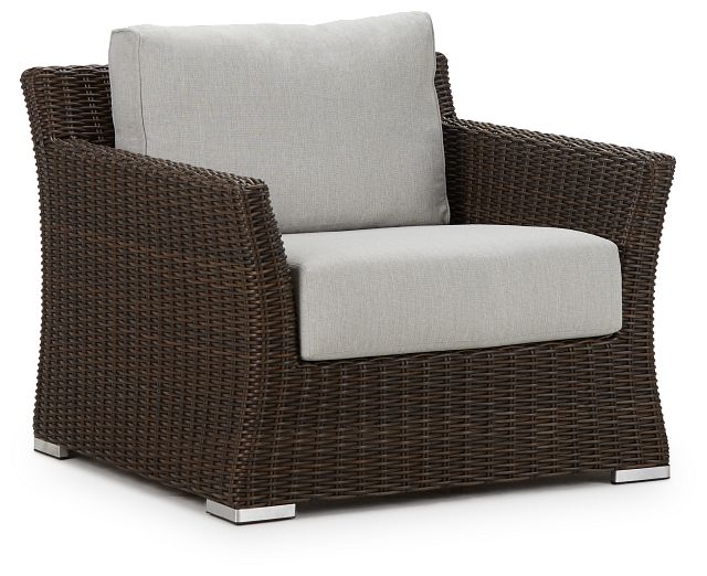 Southport Gray Woven Chair