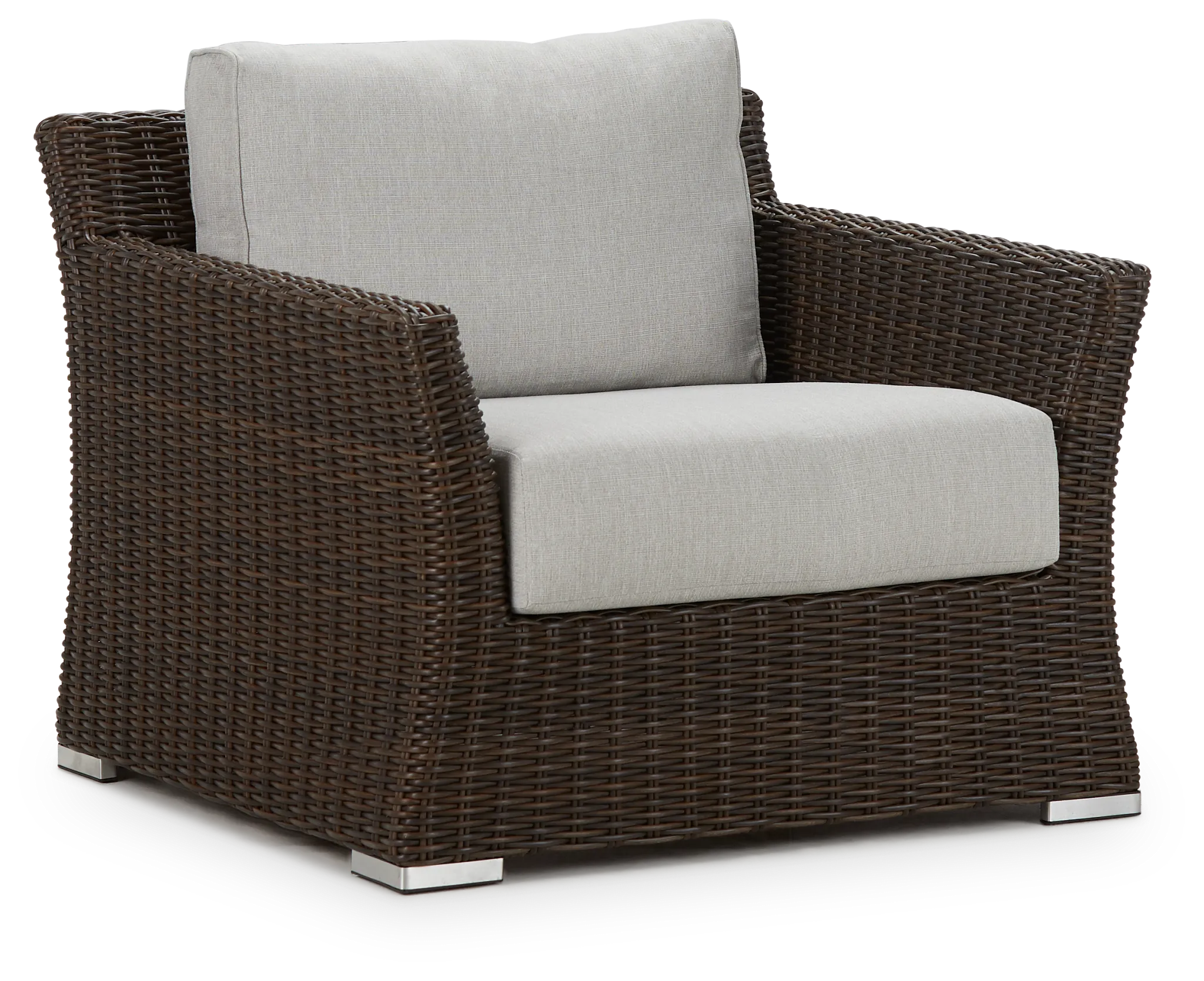 Southport Gray Woven Chair