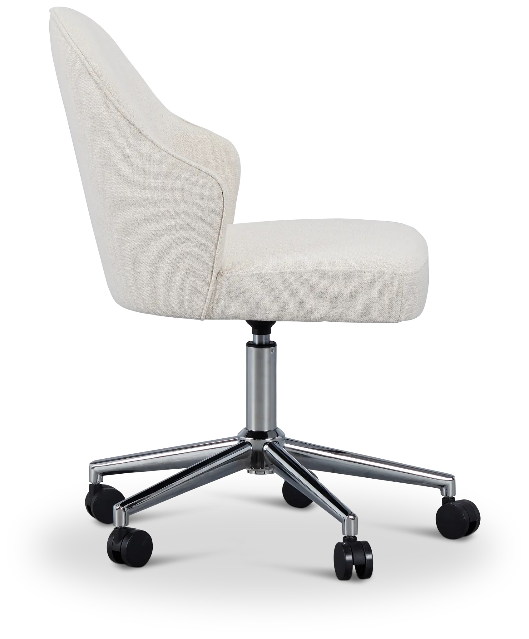 Paige Light Beige Swivel Desk Chair Paige Light Beige Swivel Desk Chair