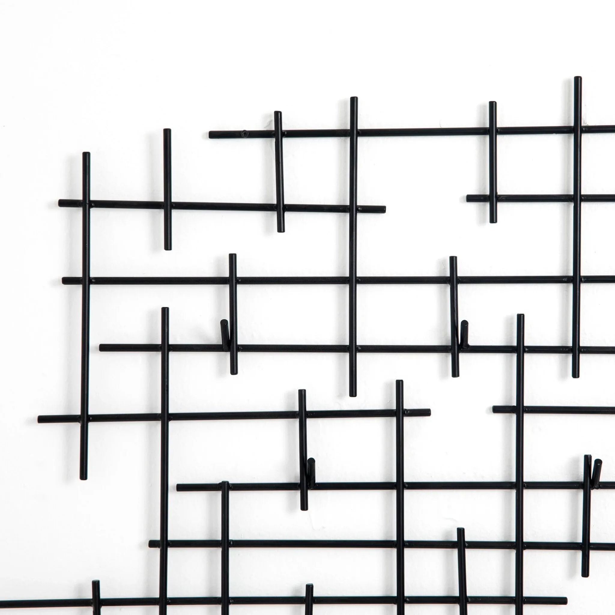 Four Hands Qualy Black Metal Coat Rack