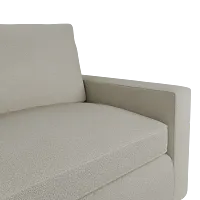 Siesta Elite Ivory Fabric Memory Foam Sleeper
