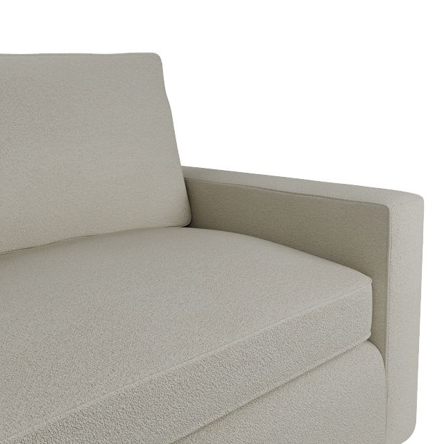 Siesta Elite Ivory Fabric Memory Foam Sleeper