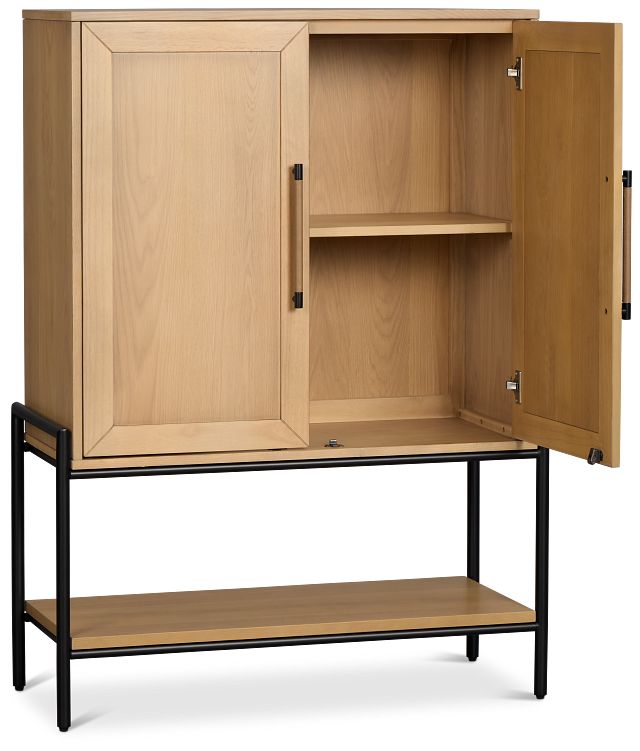 Highland Light Tone Bar Cabinet