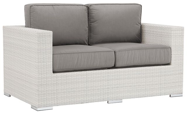 Biscayne Gray Loveseat