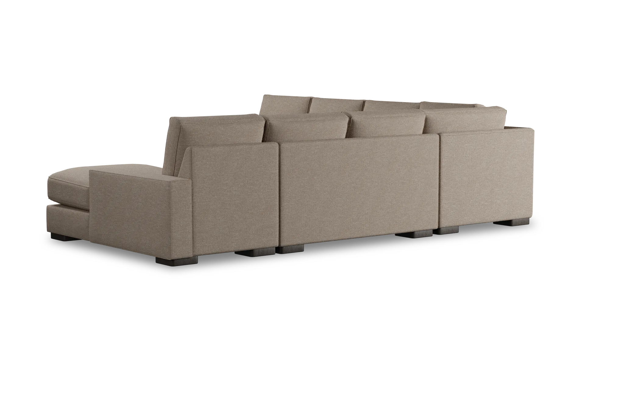 Edgewater Victory Taupe Large Right Chaise Sectional