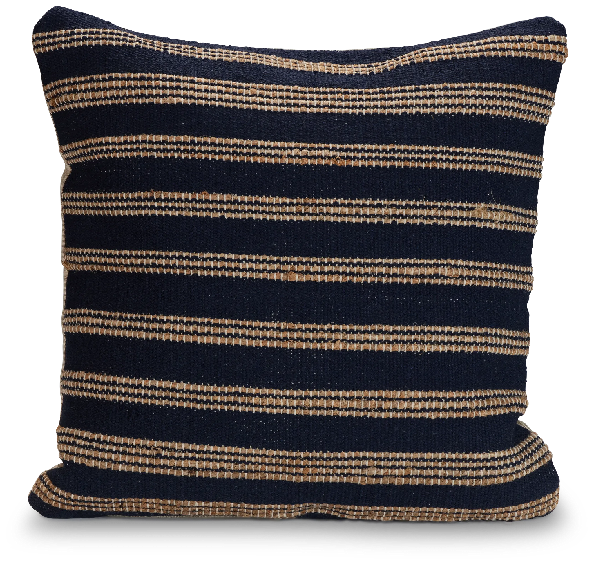Jade Dark Blue 20" Accent Pillow