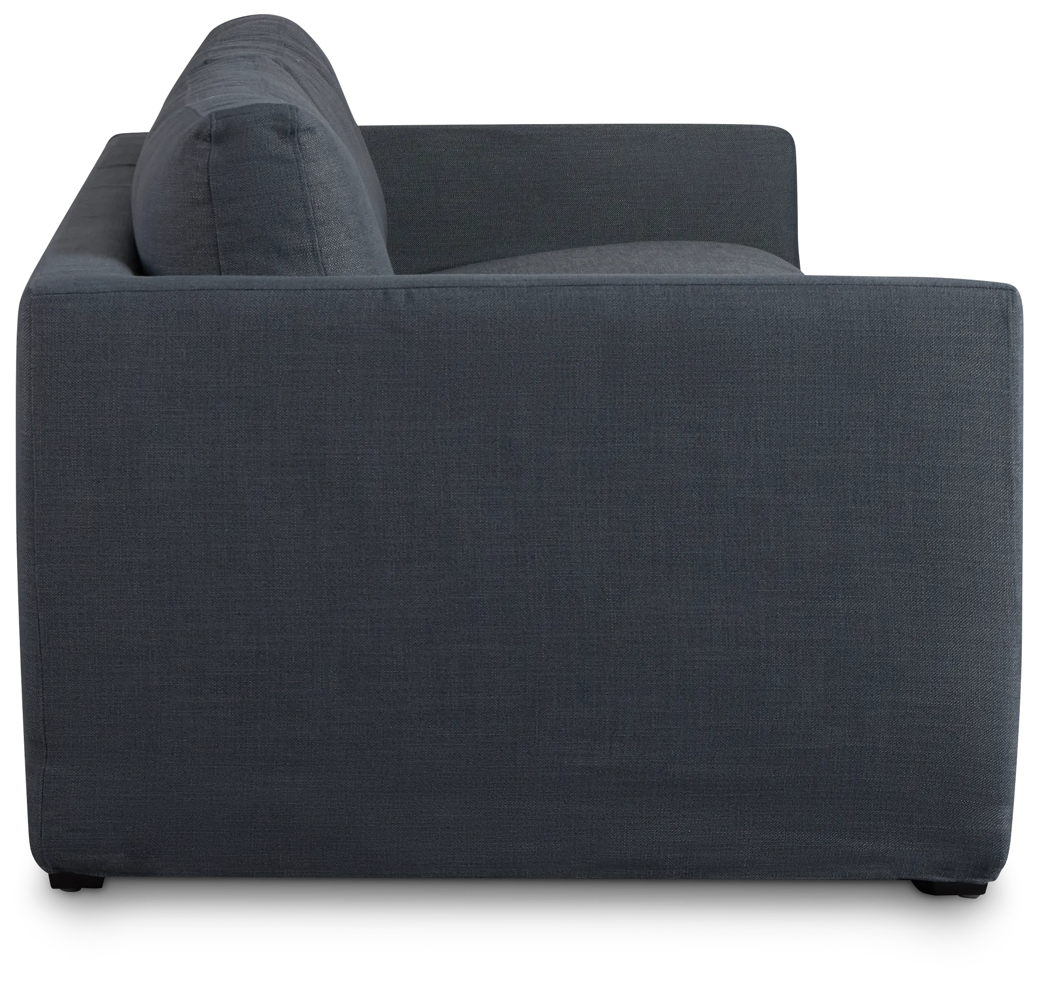 Willow 89" Navy Fabric Sofa