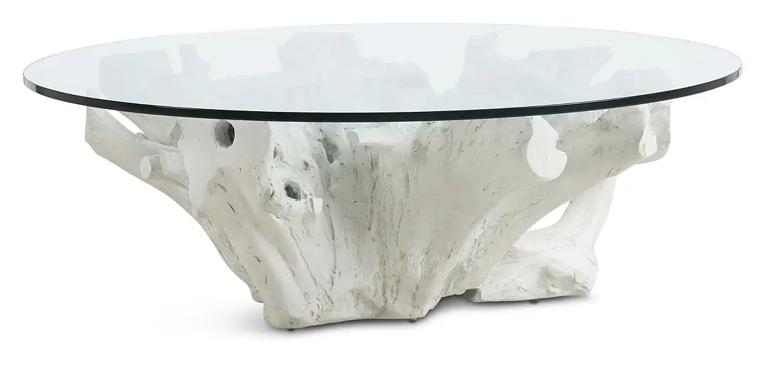 Ocean Drive Glass Round Coffee Table Ocean Drive Glass Round Coffee Table