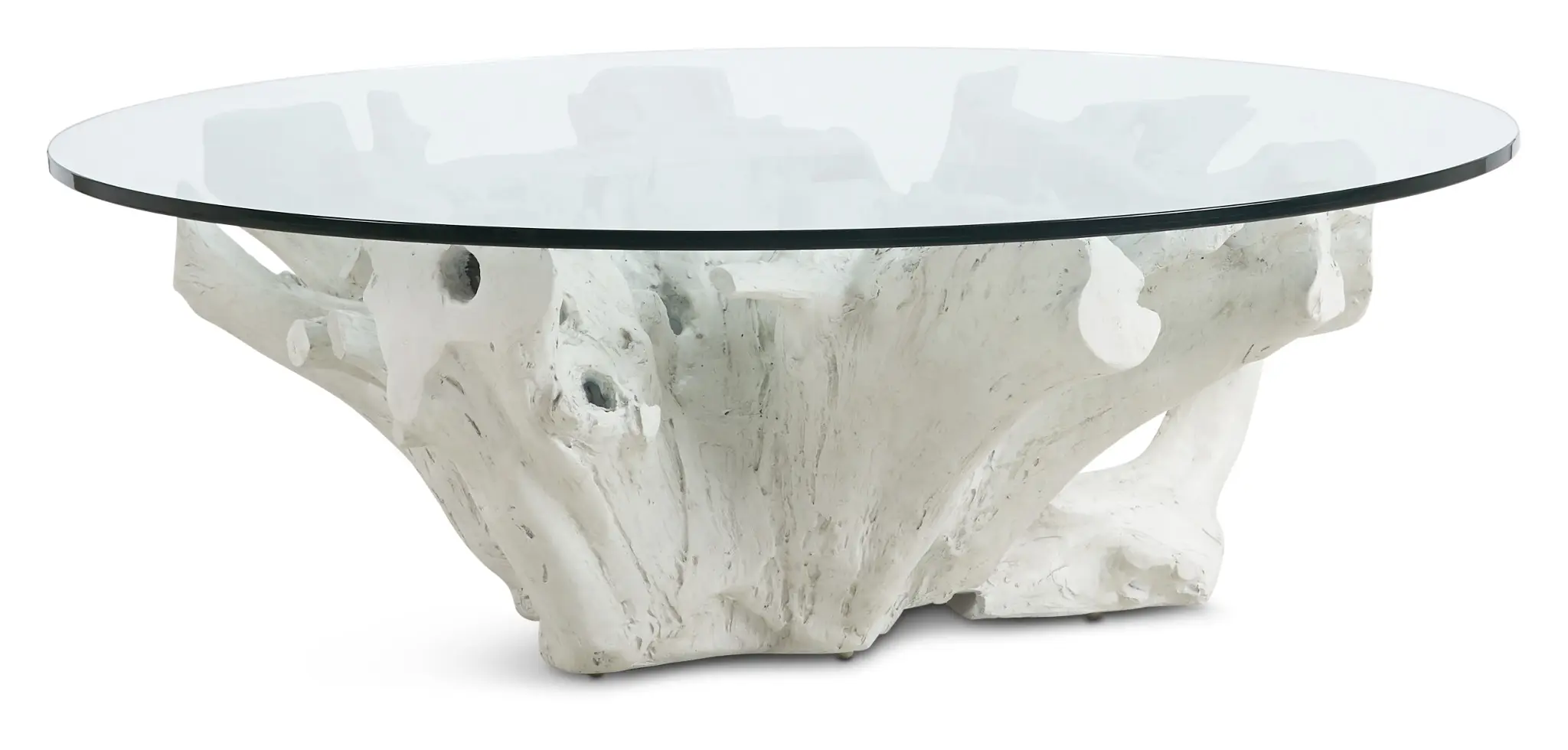 Ocean Drive Glass Round Coffee Table Ocean Drive Glass Round Coffee Table