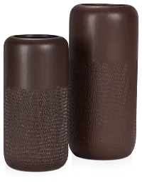Augi Brown Medium Vase