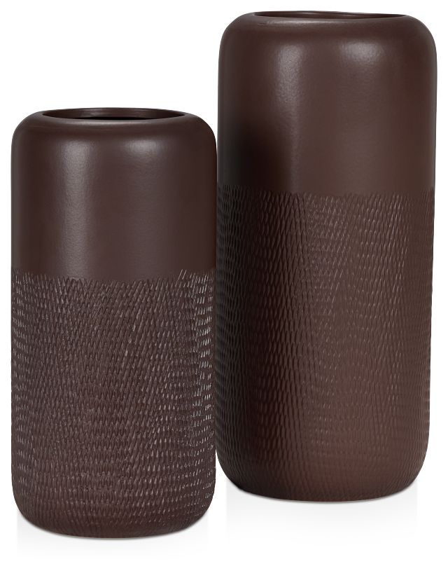 Augi Brown Medium Vase