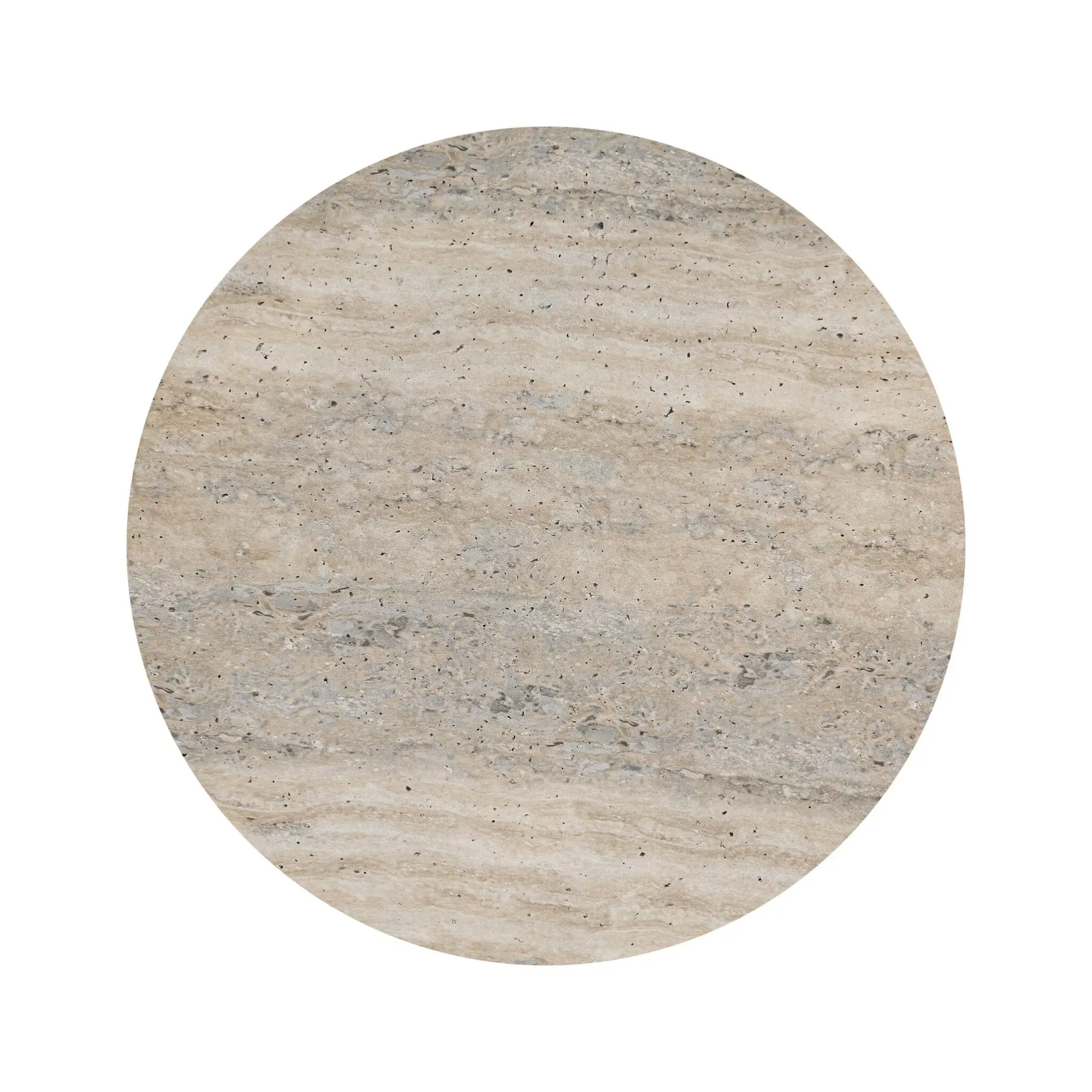 Four Hands Odeon Light Gray Concrete Round End Table Four Hands Odeon Light Gray Concrete Round End Table