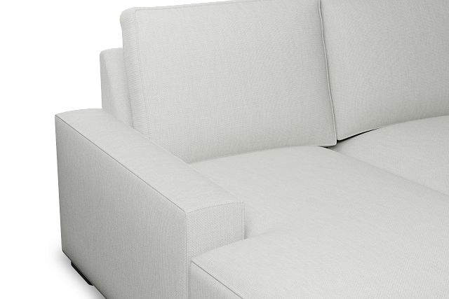 Edgewater Revenue White Left Chaise Sectional