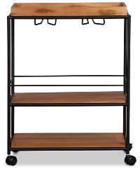 Dean Mid Tone Wine Rack
