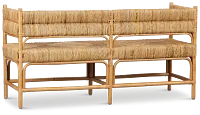 Torta Mid Tone Woven Bench