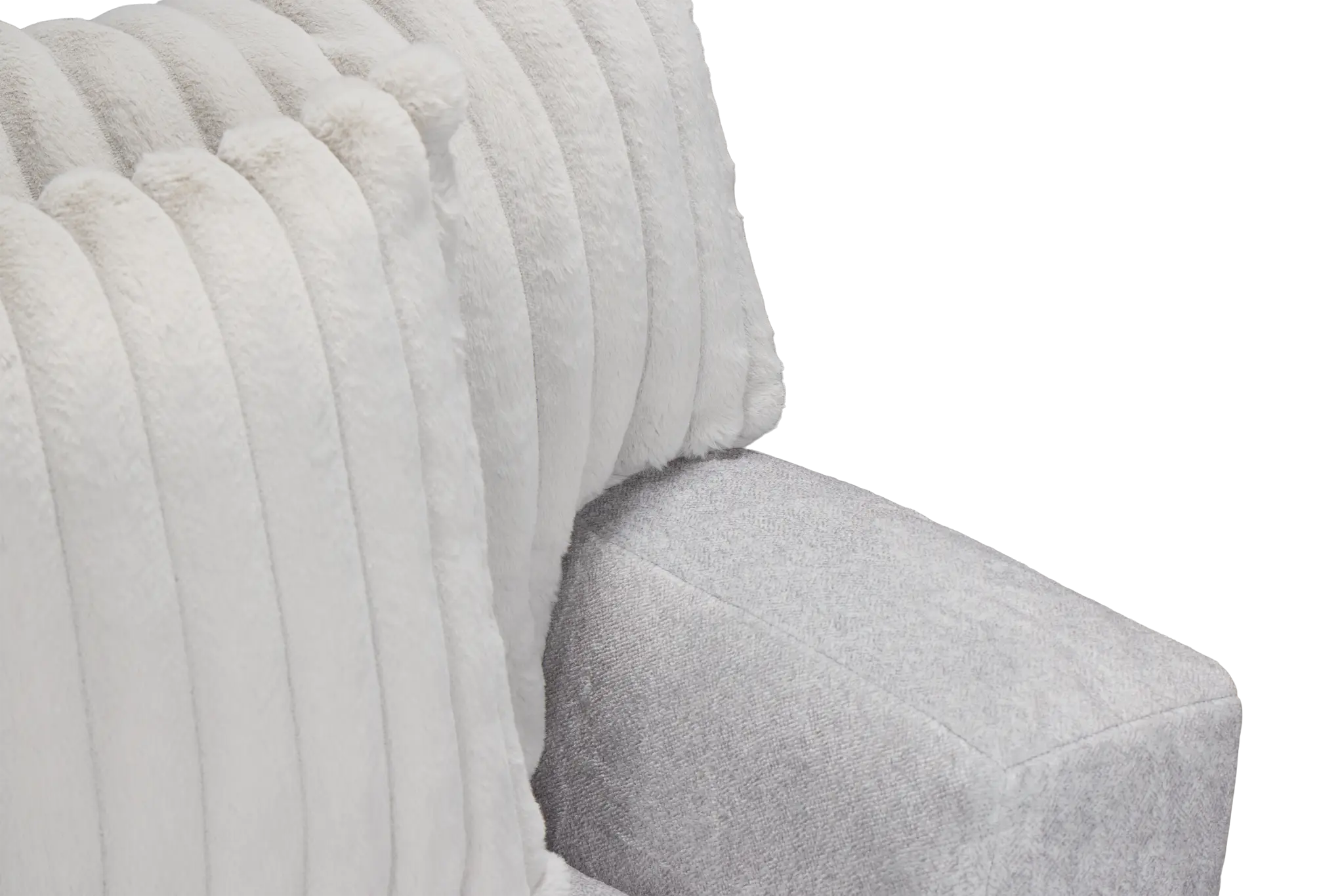 Kylie Light Gray Fabric Chair Kylie Light Gray Fabric Chair