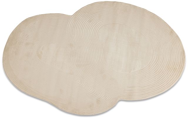 Anat White 6x9 Area Rug