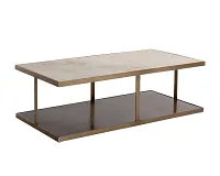 Vern Two-tone Rectangular Coffee Table