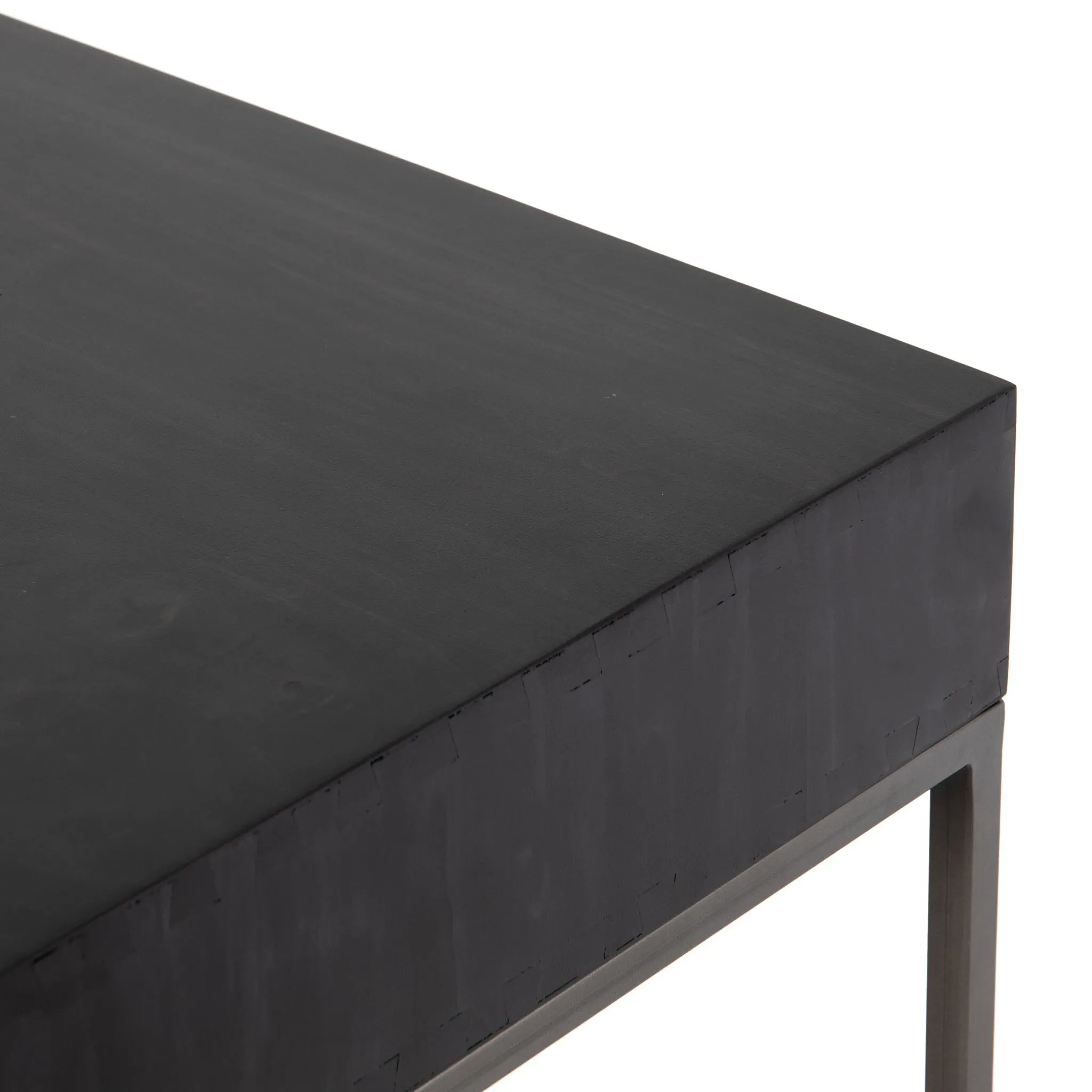 Four Hands Eddie Black Writing Desk
