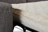 Andie Dark Gray Fabric Innerspring Sleeper