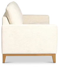 Maisie Light Beige Fabric Sofa