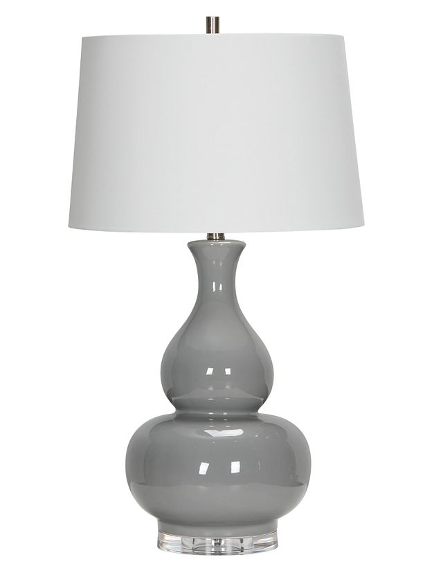 Magnus Gray Table Lamp