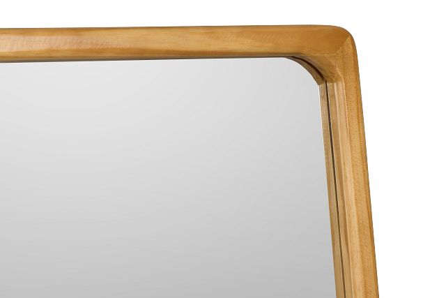 Dory Light Tone Floor Mirror