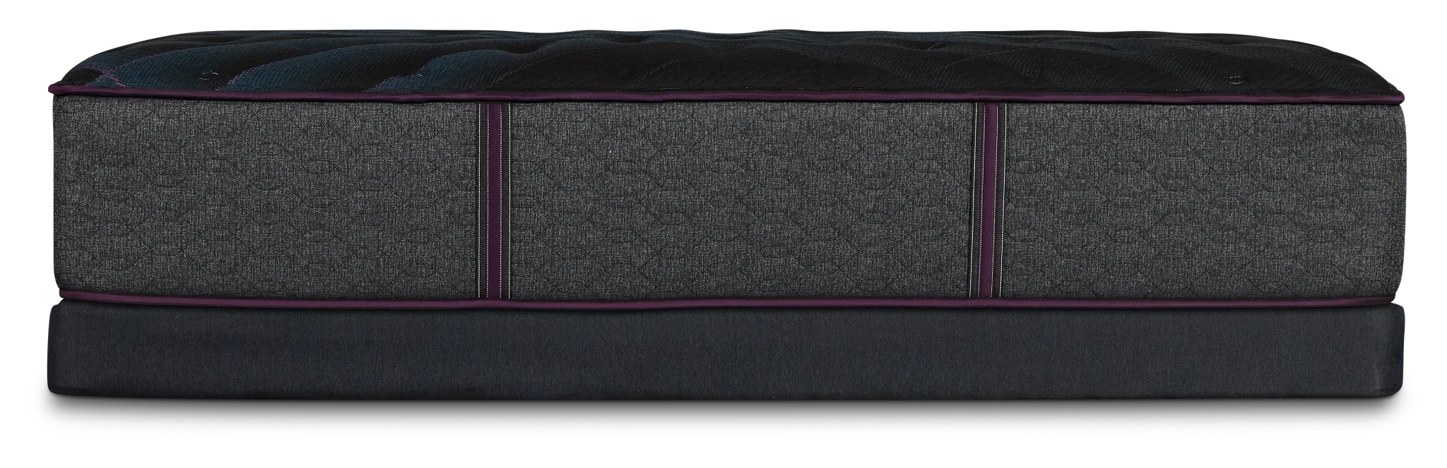 Beautyrest World Class Level 3 Plush Low-profile Mattress Set