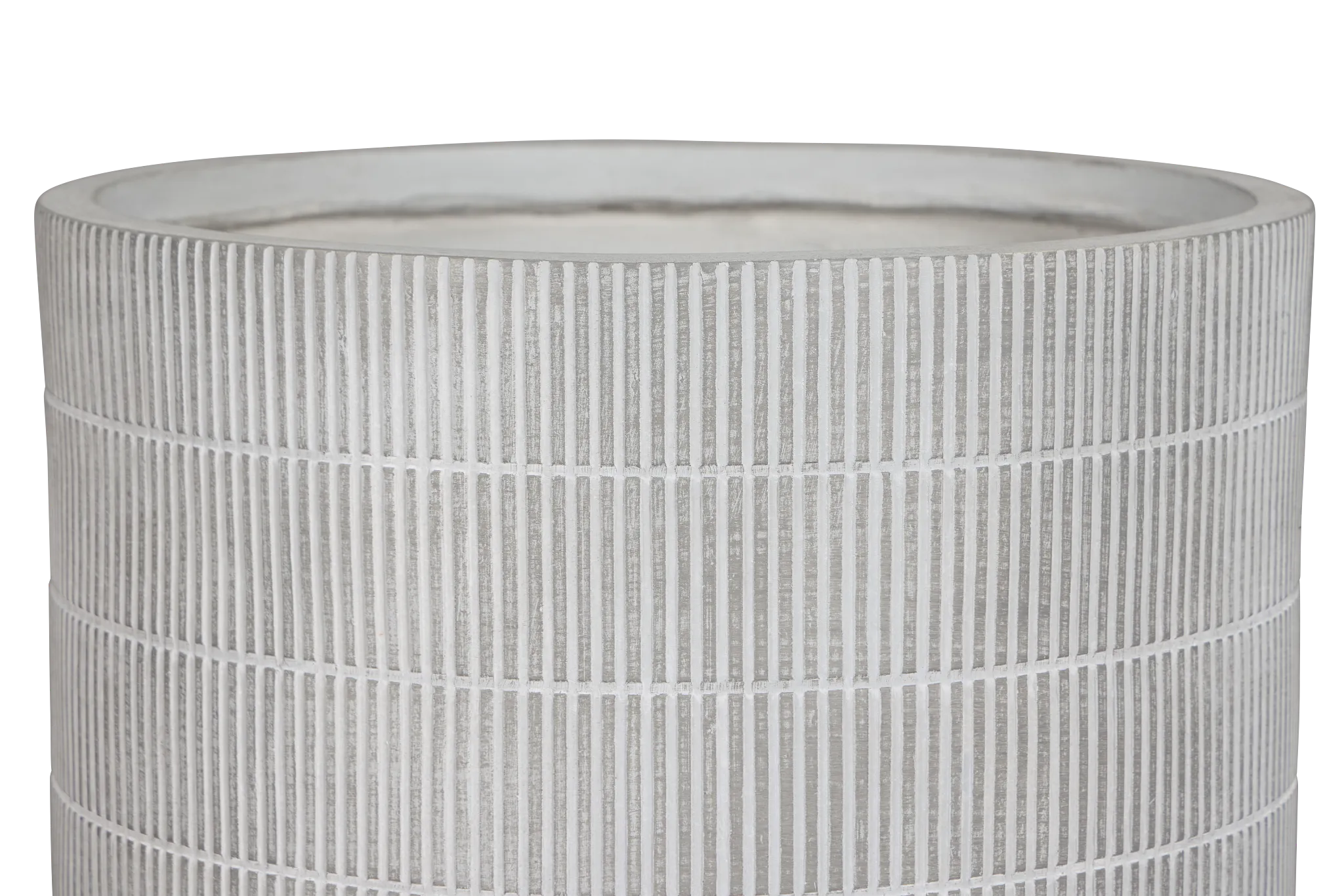 Lilani Light Gray Large Planter