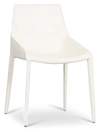 Wakefield White Upholstered Side Chair