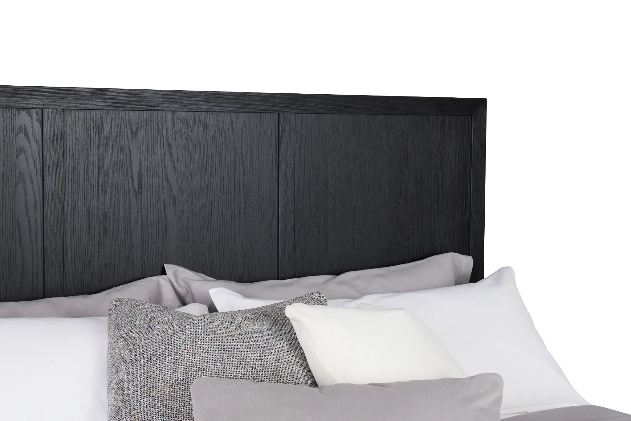 Alden Black Wood Platform Bed Alden Black Wood Platform Bed