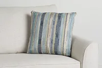 Forbode Blue 18" Accent Pillow