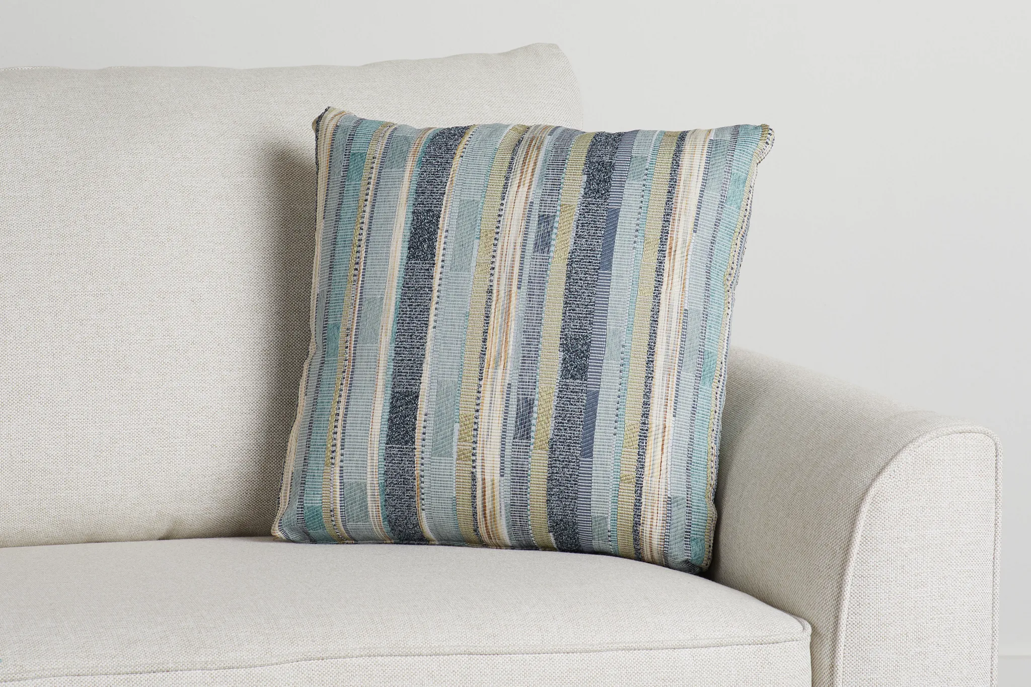 Forbode Blue 18" Accent Pillow