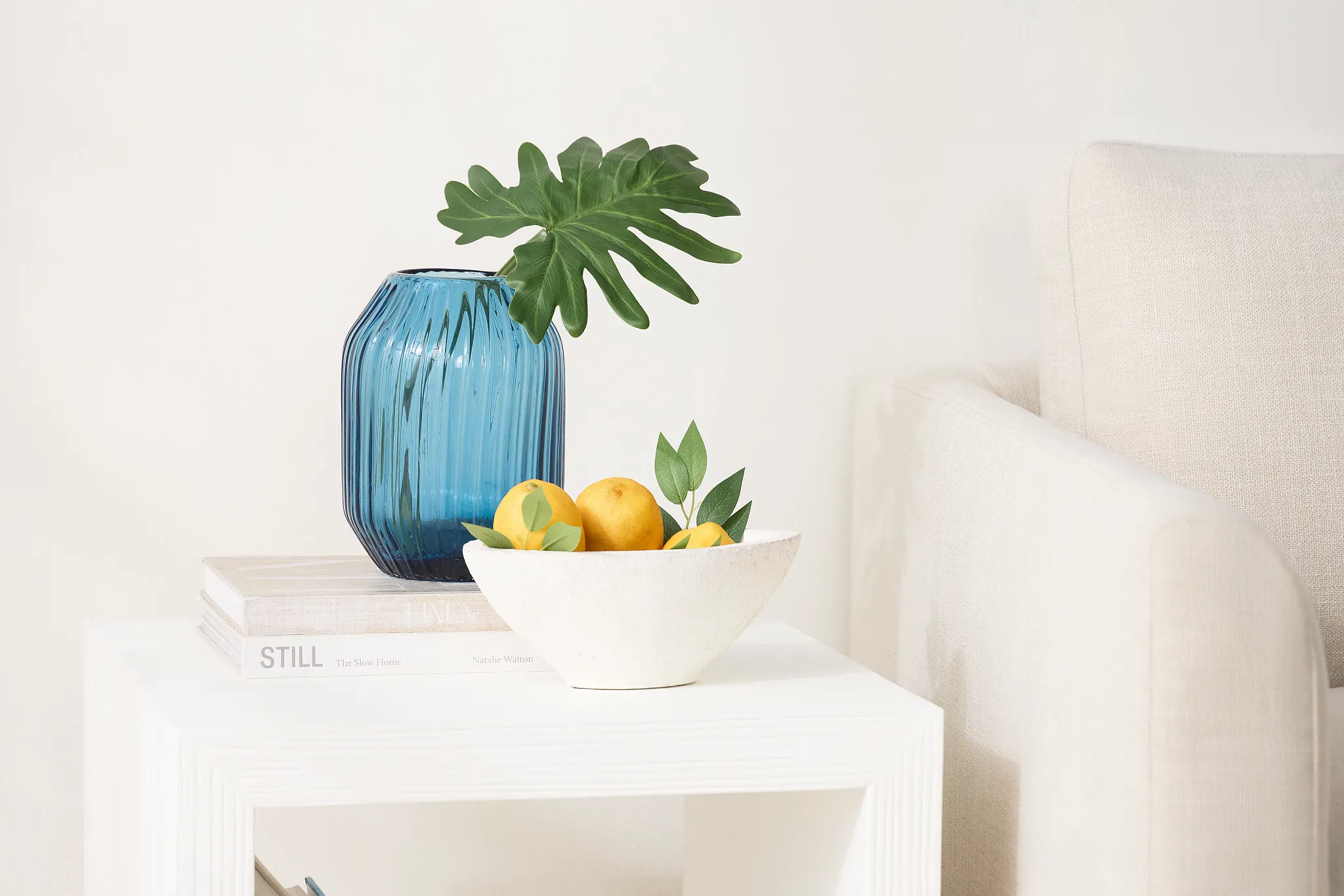 Moniq Blue Small Vase