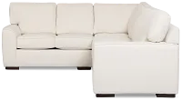 Sinclair Light Beige Fabric Medium Two-arm Sectional