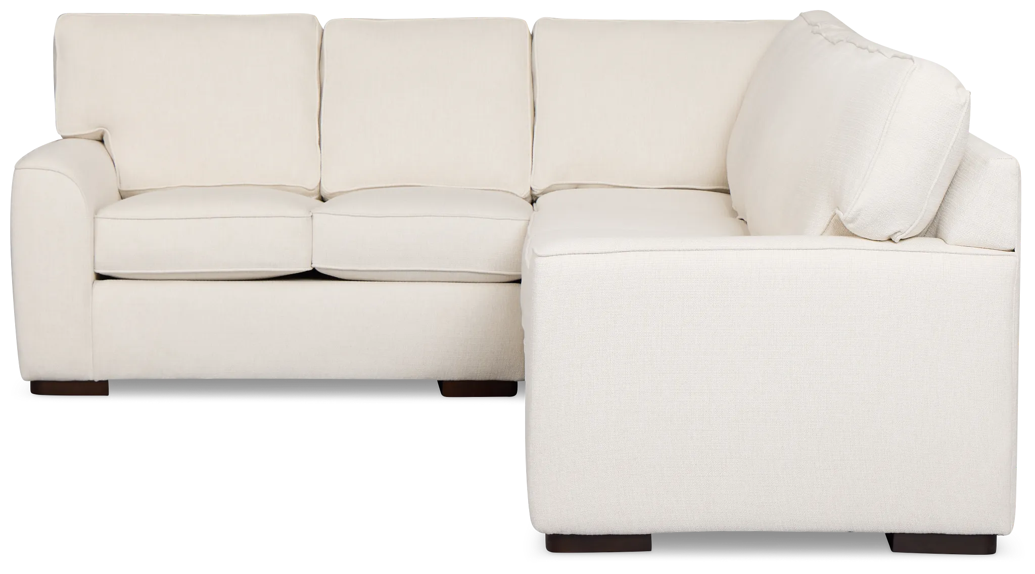 Sinclair Light Beige Fabric Medium Two-arm Sectional