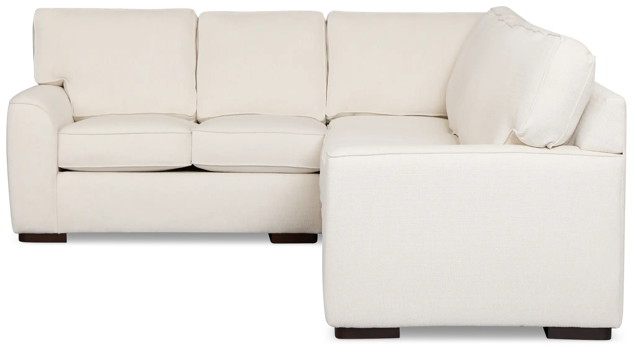 Sinclair Light Beige Fabric Medium Two-arm Sectional Sinclair Light Beige Fabric Medium Two-arm Sectional
