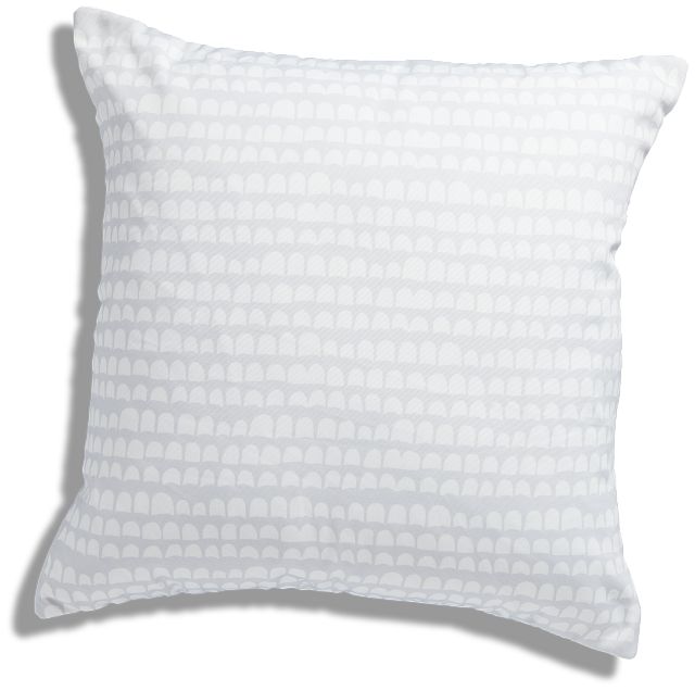 Raya Ivory 20" Accent Pillow