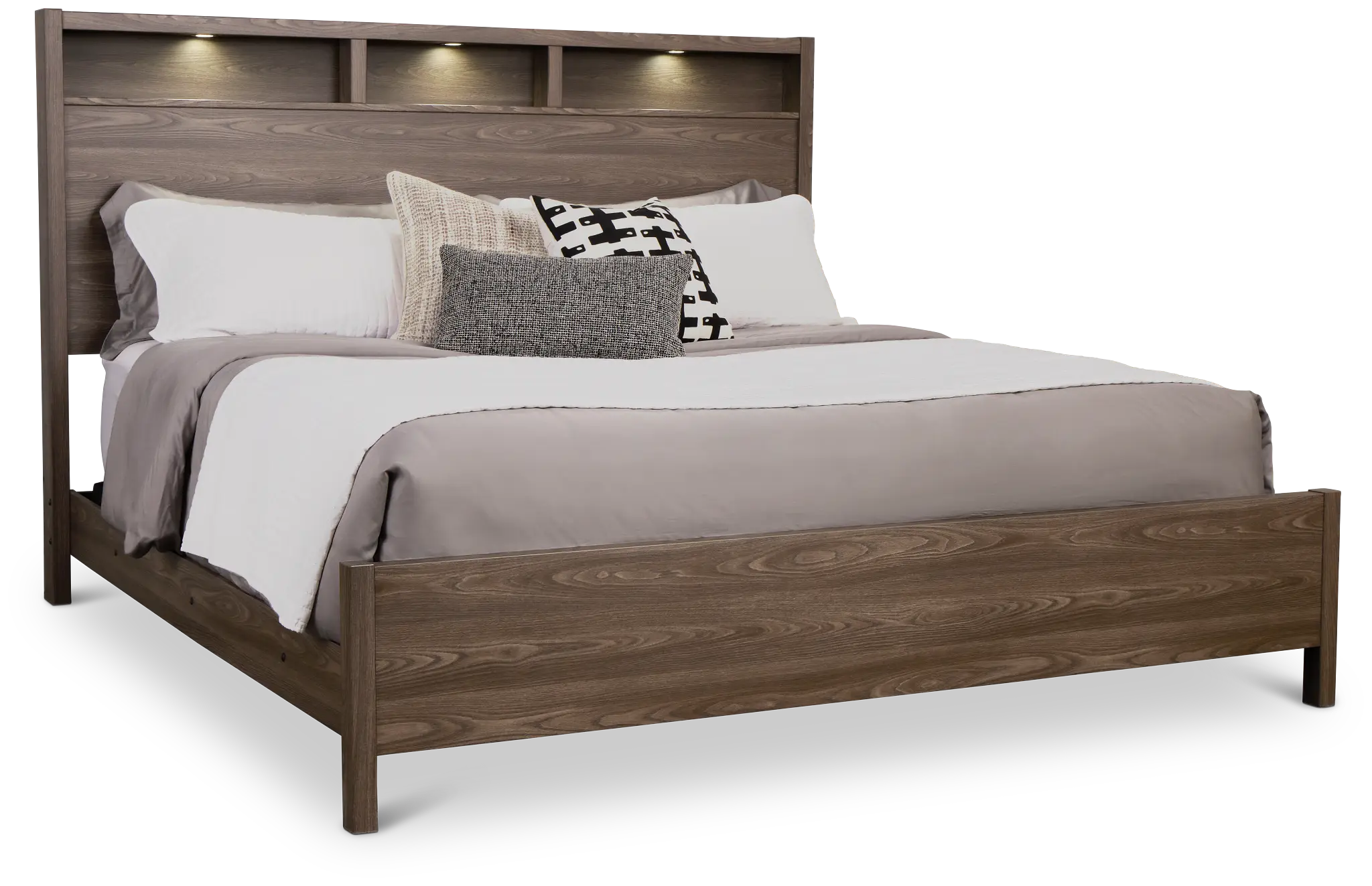 Warren Gray Panel Bed Warren Gray Panel Bed