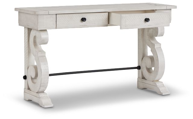 Sonoma Ivory Storage Sofa Table