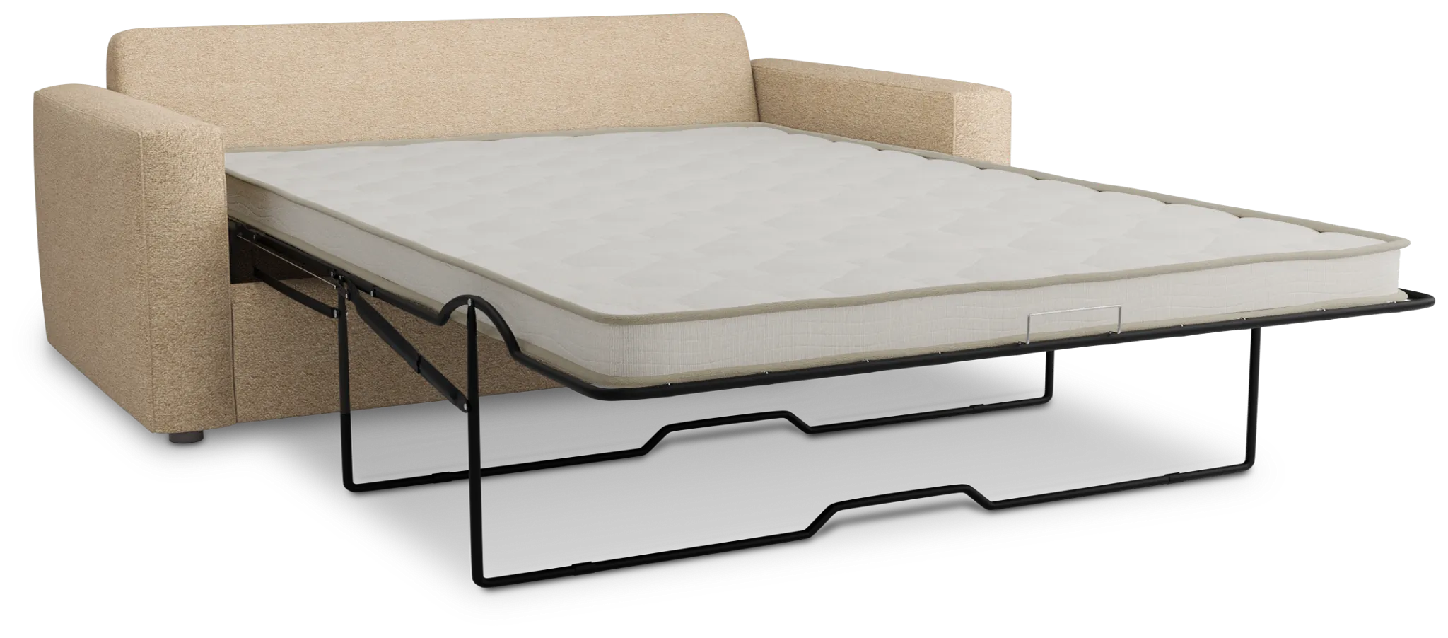 Siesta Elite Taupe Fabric Innerspring Sleeper