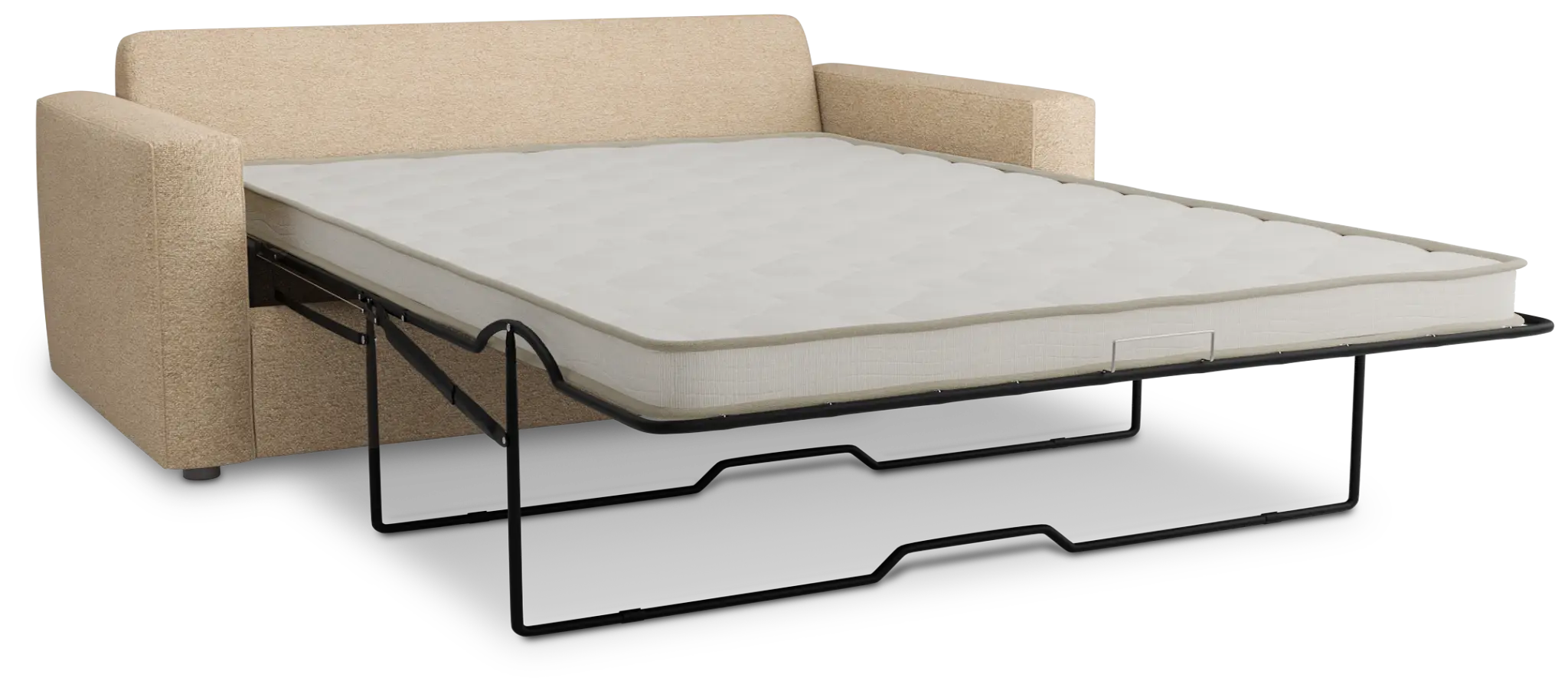 Siesta Elite Taupe Fabric Innerspring Sleeper Siesta Elite Taupe Fabric Innerspring Sleeper