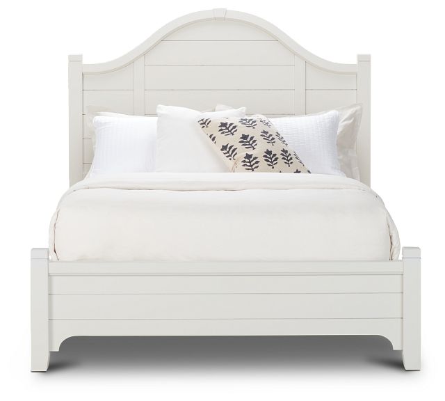 Bungalow Ivory Arched Panel Bed (3)