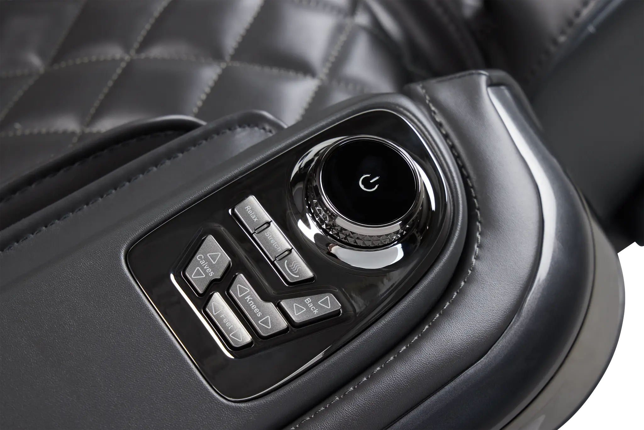 Qi Xe Dark Gray Micro Massage Chair Qi Xe Dark Gray Micro Massage Chair