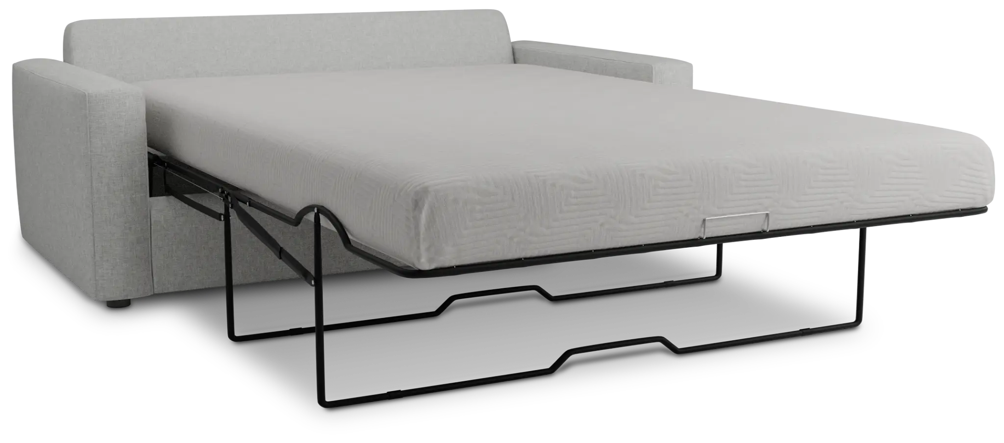 Siesta Delray Light Gray Fabric Cooling Memory Foam Sleeper Siesta Delray Light Gray Fabric Cooling Memory Foam Sleeper